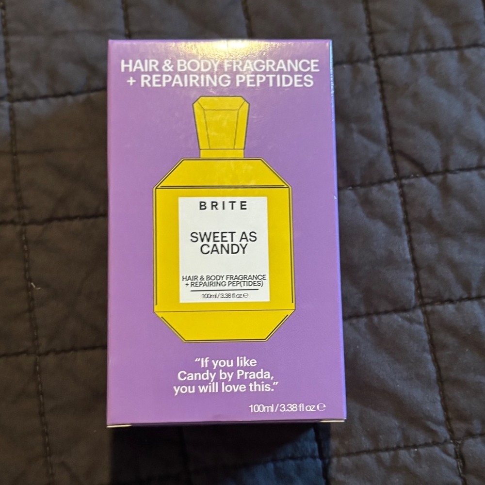 Brite Sweet As Candy Hair and Body Fragrance Repairing Peptides 100ml 3.38oz NEW